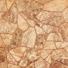 Decorative brown sand stone tile background