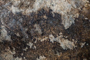 Stain on old cement texture