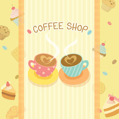 coffee shop design beige