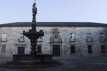 Old Archbishop's Palace in Braga in Portugal