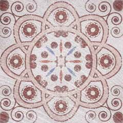 Fototapeta na wymiar Detail of the traditional Decorative tiles