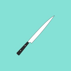 Knife-  vector icon.