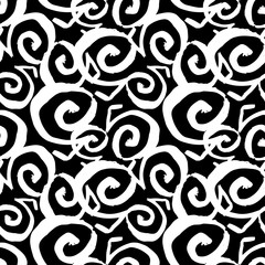 Graffiti on a black background vector illustration