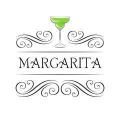 Margarita, Drinking Glass, Cocktail, Vector