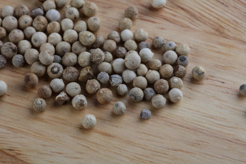 White pepper heap