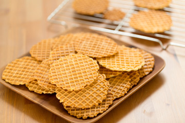 Italian pizzelle cookies