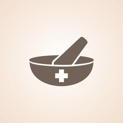 Icon Of Mortar & Pastel .