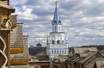 White Tower in the Izmailovo Kremlin, Moscow.