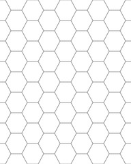 Honeycomb seamless pattern, vector