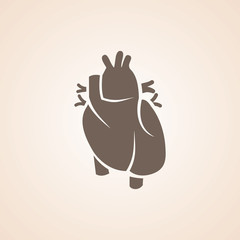 Icon Of Human Heart.