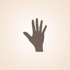 Icon Of Hand.