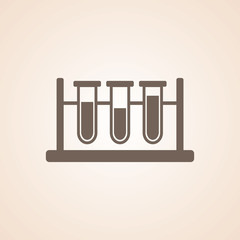 Icon Of Laboratory Glass.