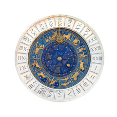 Fototapeta na wymiar Zodiac astronomical Clock Tower