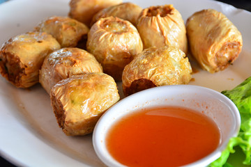 Thailand Menu Set Food and Drink 3