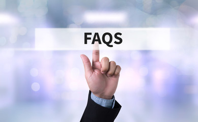 Frequently Asked Questions Faq Feedback  Concept