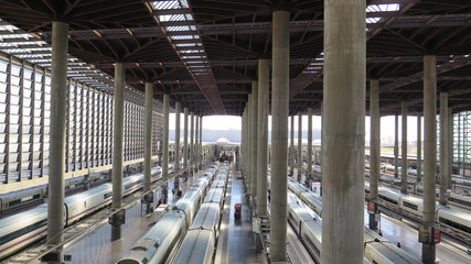 Madrid Atocha Station © johnnywalker61