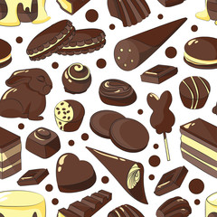 Chocolate set pattern