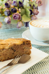 cake bakery in cafe