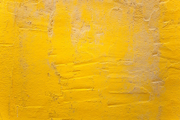 yellow exterior plaster from a Burano island house