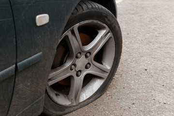 flat tire