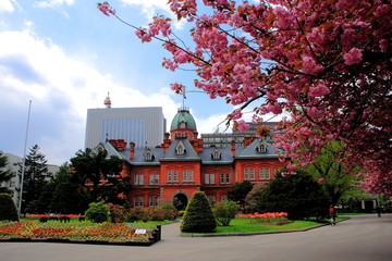Former Hokkaido Government Office in Sapporo, Japan.