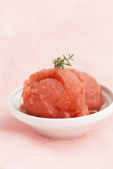 Watermelon sorbet