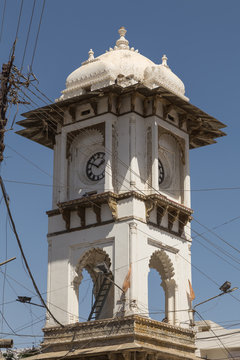 Ghanta Ghar Clock Tower In Udaipur