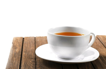 Cup of tea on a table