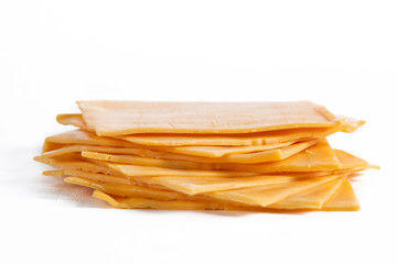  slices of cheddar cheese