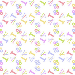 Building seamless pattern background.