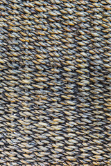 Rope weave of bananas on background