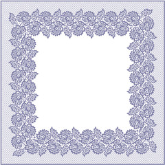 Square Lace Frame