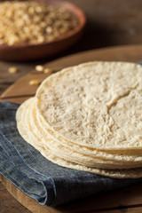 Homemade White Corn Tortillas