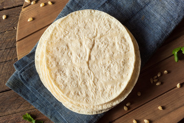 Homemade White Corn Tortillas