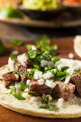 Homemade Carne Asada Street Tacos