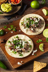 Homemade Carne Asada Street Tacos