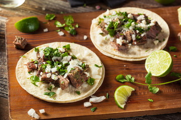 Homemade Carne Asada Street Tacos