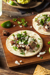 Homemade Carne Asada Street Tacos