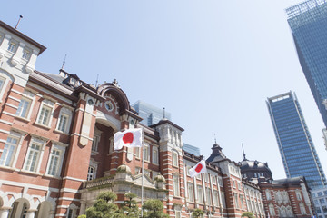 写真素材「東京駅丸の内駅舎」