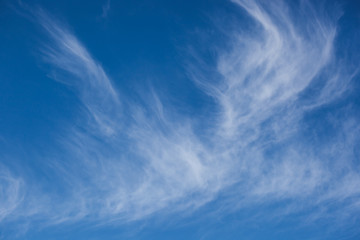 Blue sky and clouds