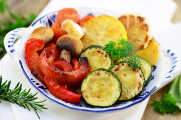 Gemüse Grillen Kräuter