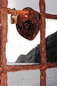 cuore di lucchetto