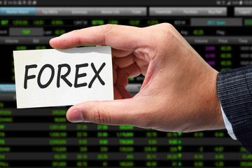 Forex concept.