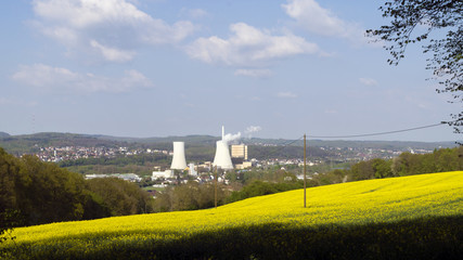 Kühltürme in Völklingen.