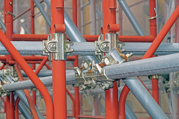 Clamp metal scaffolding