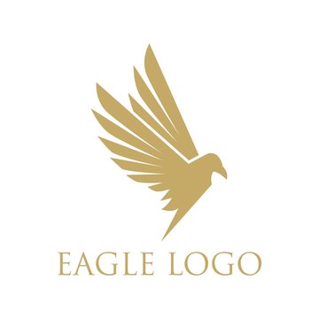 Gold Royal Eagle Logo