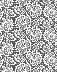 White Lace Seamless Pattern