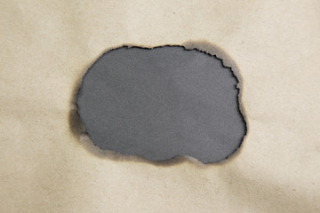 Blank torn paper with copy-space.