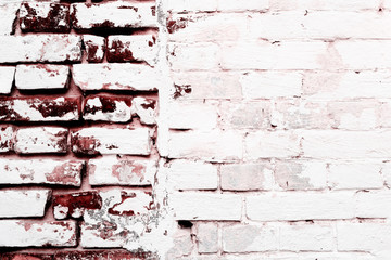 Brick texture with scratches and cracks