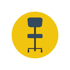 Office chair illustration
